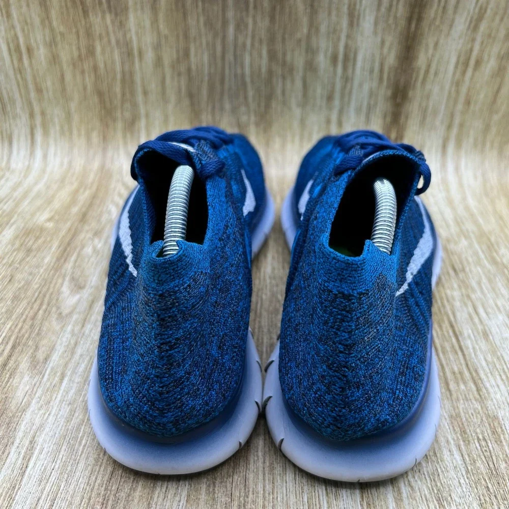 Nike Free RN Flyknit Men's Size 11 Blue Running Shoes Sneakers 831069-406